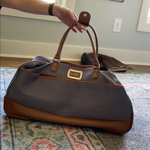 Jessica Simpson rolling mini suitcase